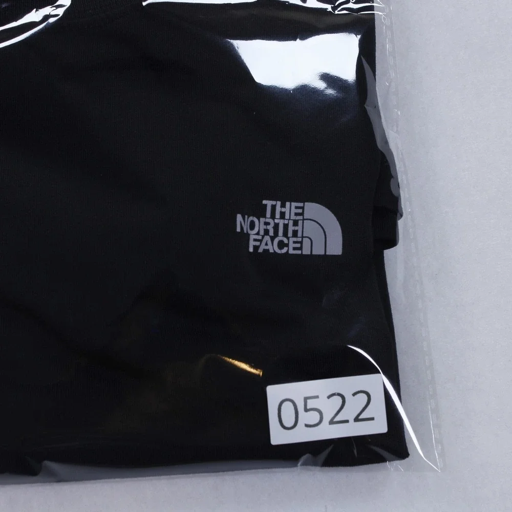 The North Face Mens Black Performance Active T-Shirt Crew Neck Top Size L